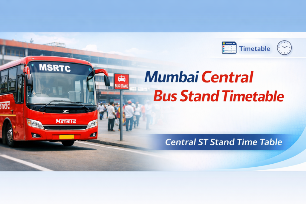 Mumbai Central Bus Stand timetables and bus