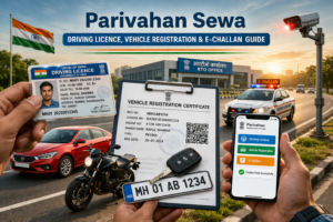 Parivahan Sewa – Driving Licence, Vehicle Registration & E-Challan Guide