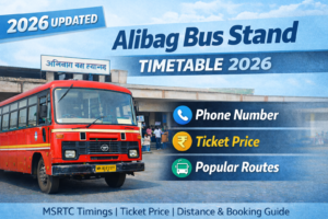 Alibag Bus Stand Timetable 2026